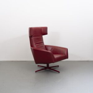 Leolux Elixir Fauteuil Rood Leer