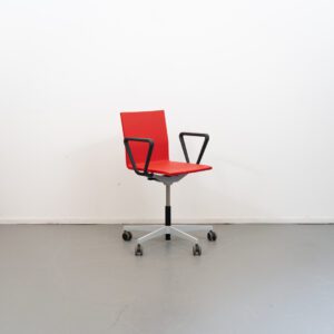 Vitra .04 Bureaustoel Rood Kunststof - Aluminium