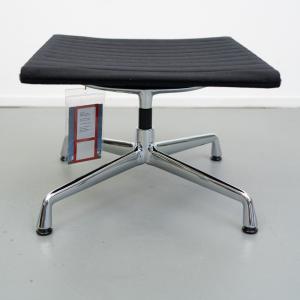 Vitra Eames EA 125 Hocker Zwart Hopsak