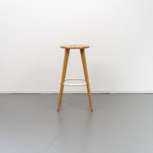 Vitra Jean Prouve Tabouret Haut Kruk Hout