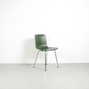 Vitra Hal Stoel Groen Kunststof - Chroom