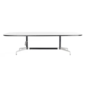 Vitra Segmented Table Tafel Wit (280 x 130 cm) - Chroom