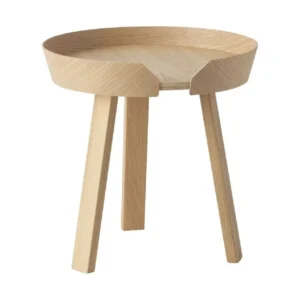 Muuto Around Salontafel Rond Hout Ø46 cm