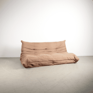 Ligne Roset Togo Bank 3-Zits Bruin Stof