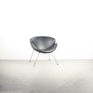 Artifort Slice Fauteuil Zwart Leer