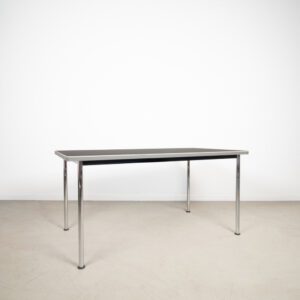 Gispen 515 Tafel Grijs Linoleum - Chroom