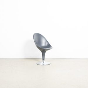 Magis Bombo Stoel Grijs Kunststof - Chroom
