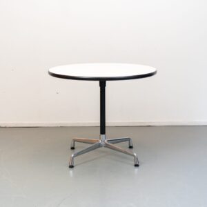 Vitra Contract Tabel Tafel Kunststof Ø80 cm - Chroom