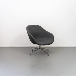 Hay AAL81 Fauteuil Grijs Stof - Aluminium