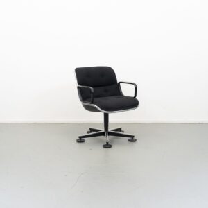 Knoll Pollock Excecutive Chair Bureaustoel Zwart