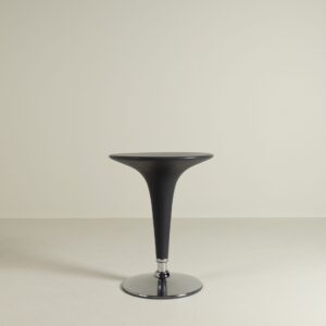 Magis Bombo Table Tafel Rond Antraciet Kunststof - Chroom