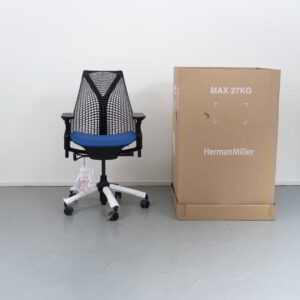 Herman Miller Sayl Blauw Suspension - Zwart