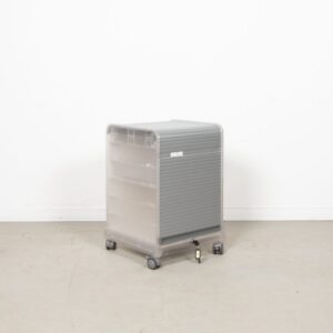 Vitra Follow Me 1 Rolcontainer Grijs Kunststof/Metaal