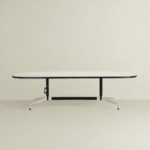 Vitra Segmented Table Tafel Wit (280 x 130 cm) - Chroom