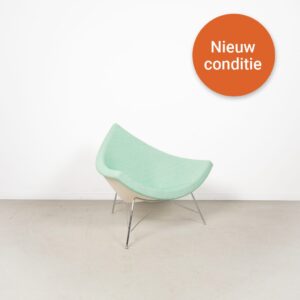 Vitra Coconut Fauteuil Mintgroen Stof